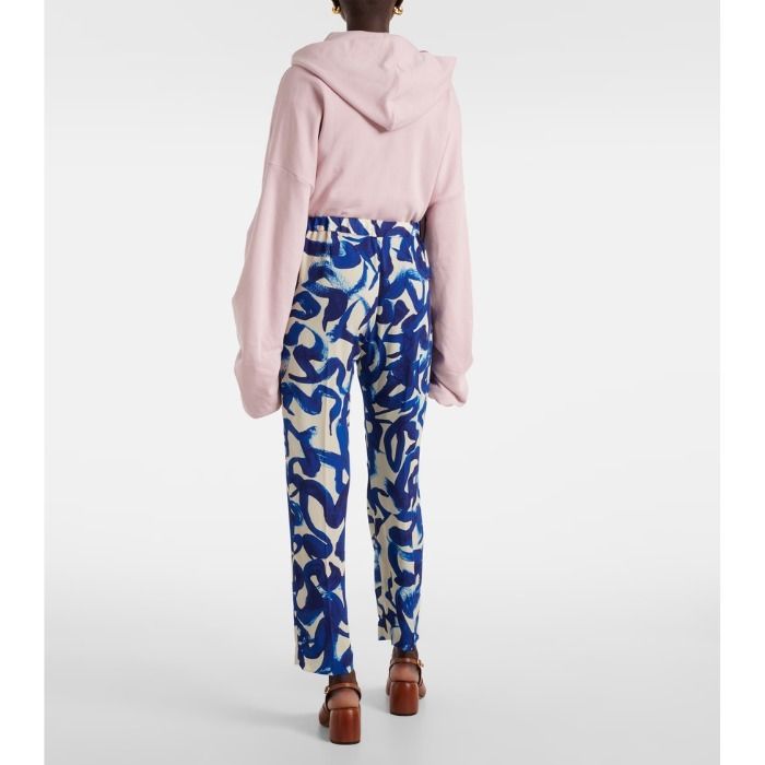 Dries Van Noten★パルミラパンツ スリムフィット プリント dries van noten プリントパンツ