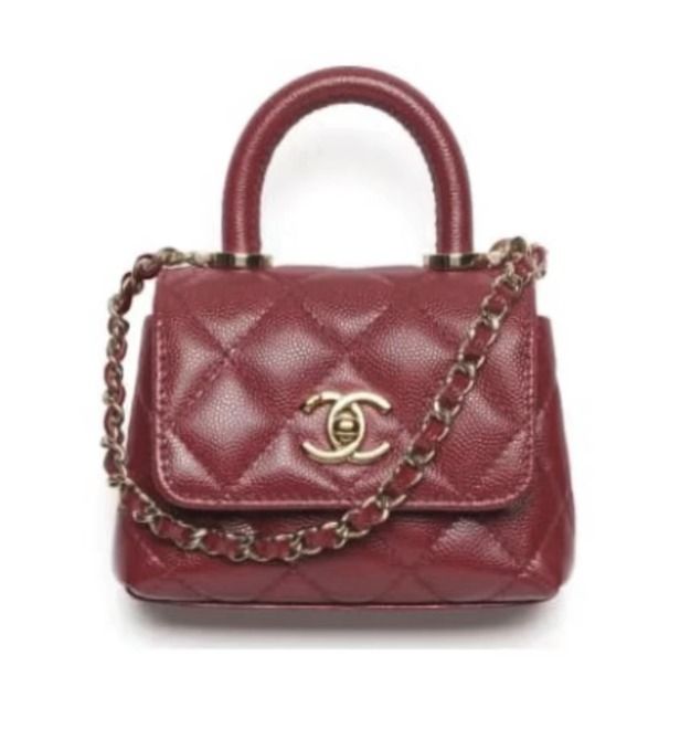 ◇入手困難◇『CHANEL』24k ココハンドル 11cm マイクロバッグ ◇入手困難◇『CHANEL』24k ココハンドル 11cm マイクロバッグ