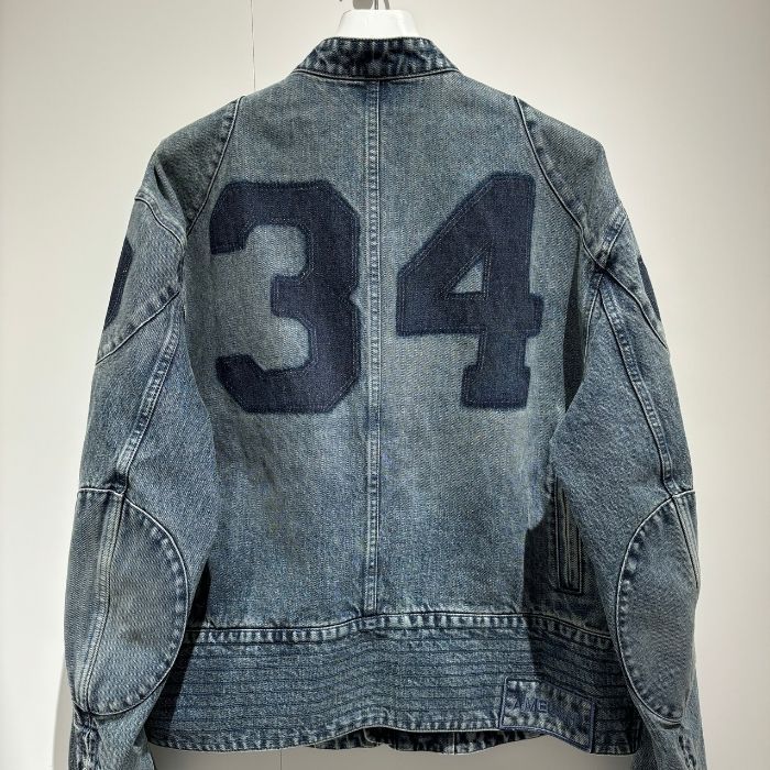 新作セットアップ】AMBUSH DENIM RIDER JACKET（blue） (AMBUSH