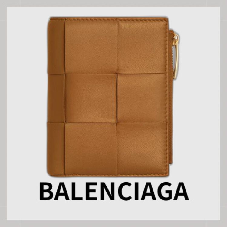 スモールカセット二つ折りファスナーウォレット (BOTTEGA VENETA