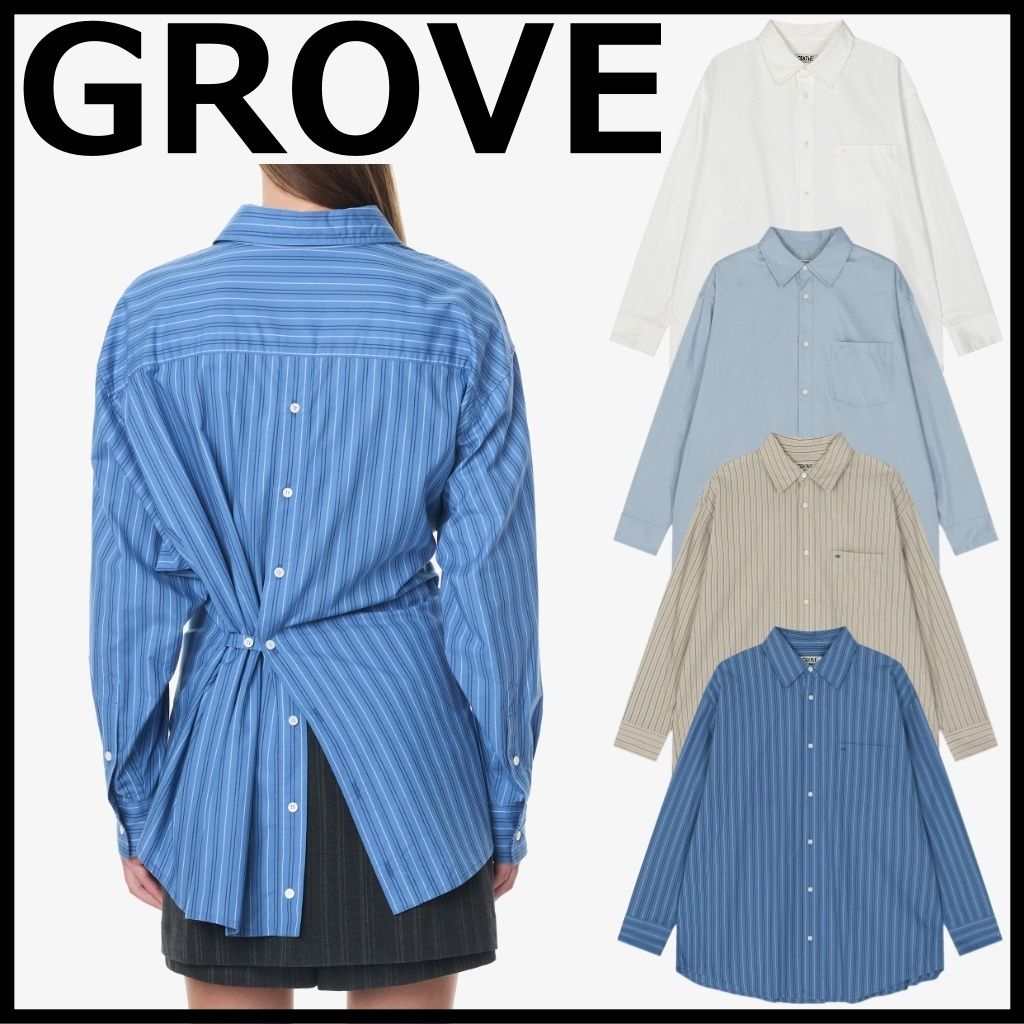 GROVE】BLAINE SHIRT [正規品] [関税・送料込み] (GROVE