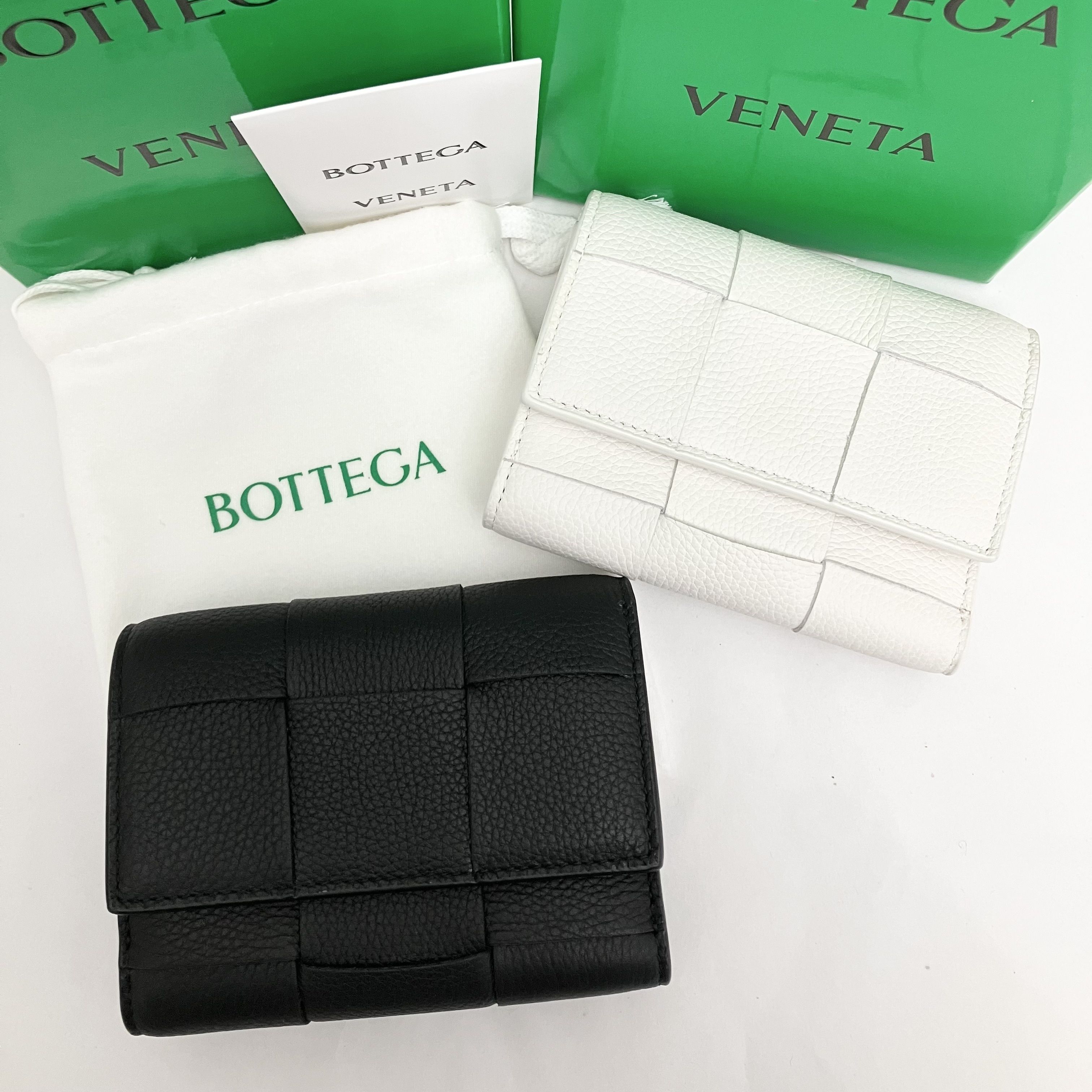 Bottega Veneta: Cassette Tri-Fold Zip Wallet 三つ折り財布