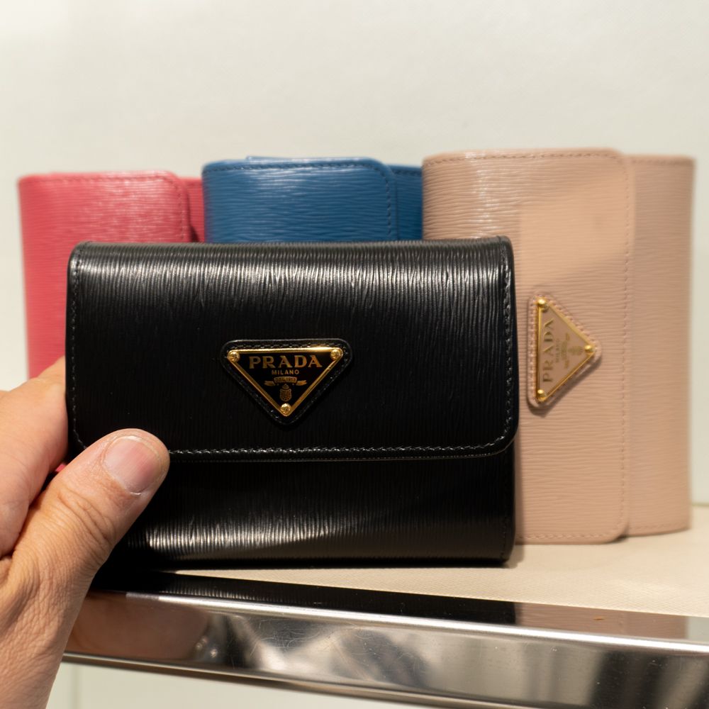 【セール】PRADA プラダ レディース 折りたたみ財布 1MH025 ☆PRADA☆ 1MH025 折りたたみ財布 (PRADA/折りたたみ財布