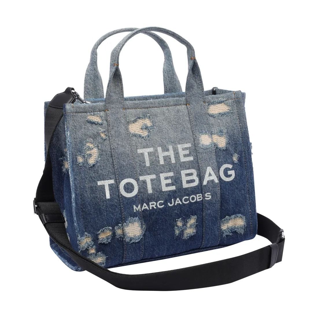 MarcJacobs♡リップ&リペアデニムミディアムトートバッグ (MARC