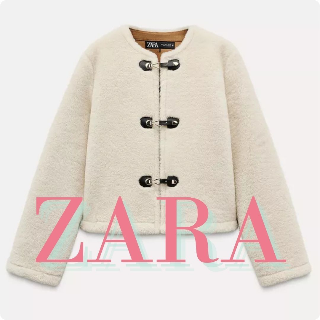 ZARA ダブルフェイス仕様トグルボタンジャケット 6318/266 (ZARA/ジャケット) 6318/266【BUYMA】
