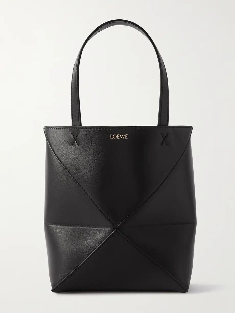 LOEWE Puzzle レザー コンバーチブル ミニトートバッグ | NET-A