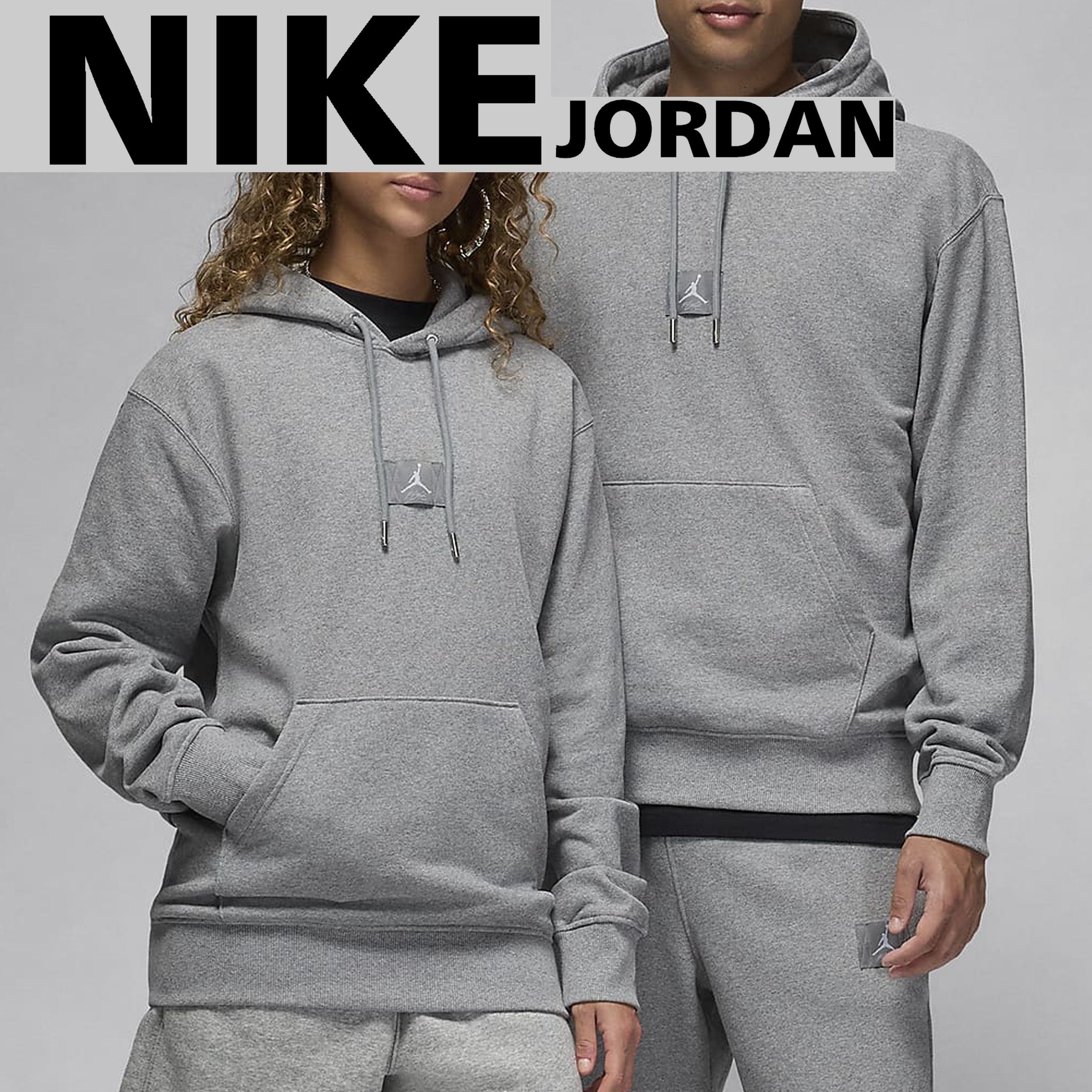 NIKE】Jordan Flight Fleece Men's Pullover Hoodie (Nike