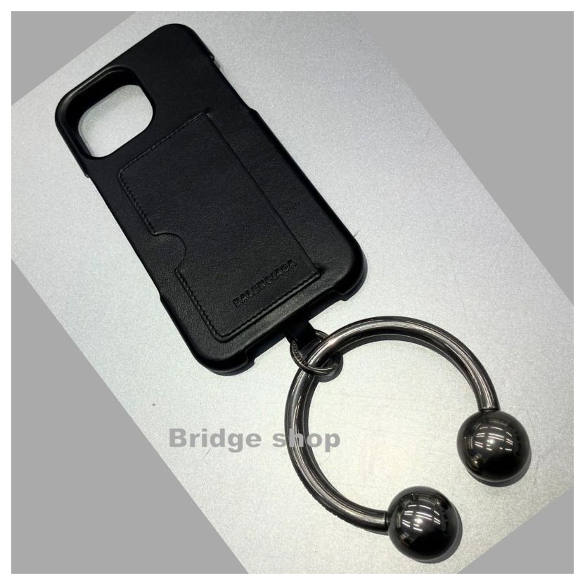 直営店♪BALENCIAGA*iPhone 16 Pro Max*Piercingスマホケース