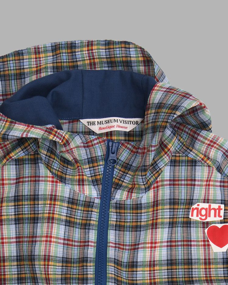 THE MUSEUM VISITOR]☆韓国人気☆LOVE CHECK JACKET (THE MUSEUM