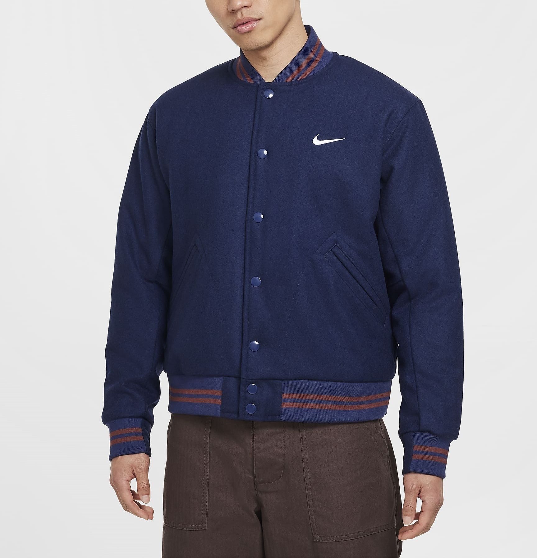 ☆NIKE☆VARSITY ジャケット☆追跡可 (Nike/ジャケットその他