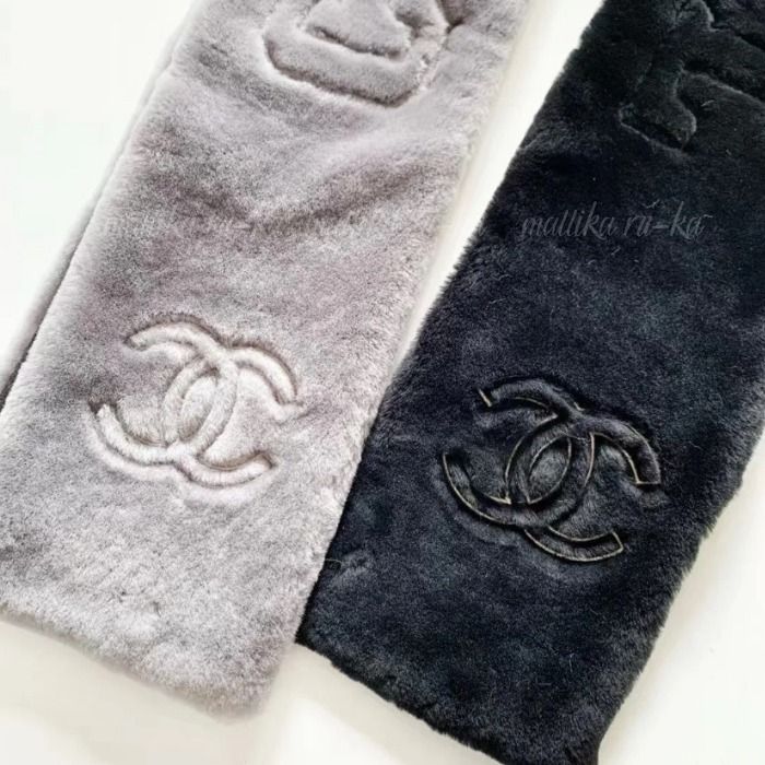 ふわふわ☆ココネージュ【CHANEL】シャネル ロゴマフラー ココネージュ☆ふわふわあったか】CHANEL マフラー ロゴ