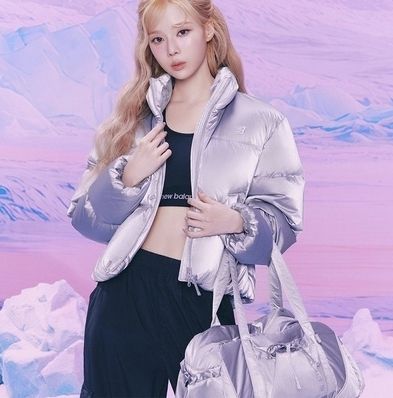 ウィンター着用 [New Balance Korea] GLOSSY RIBBON DUFFLE BAG