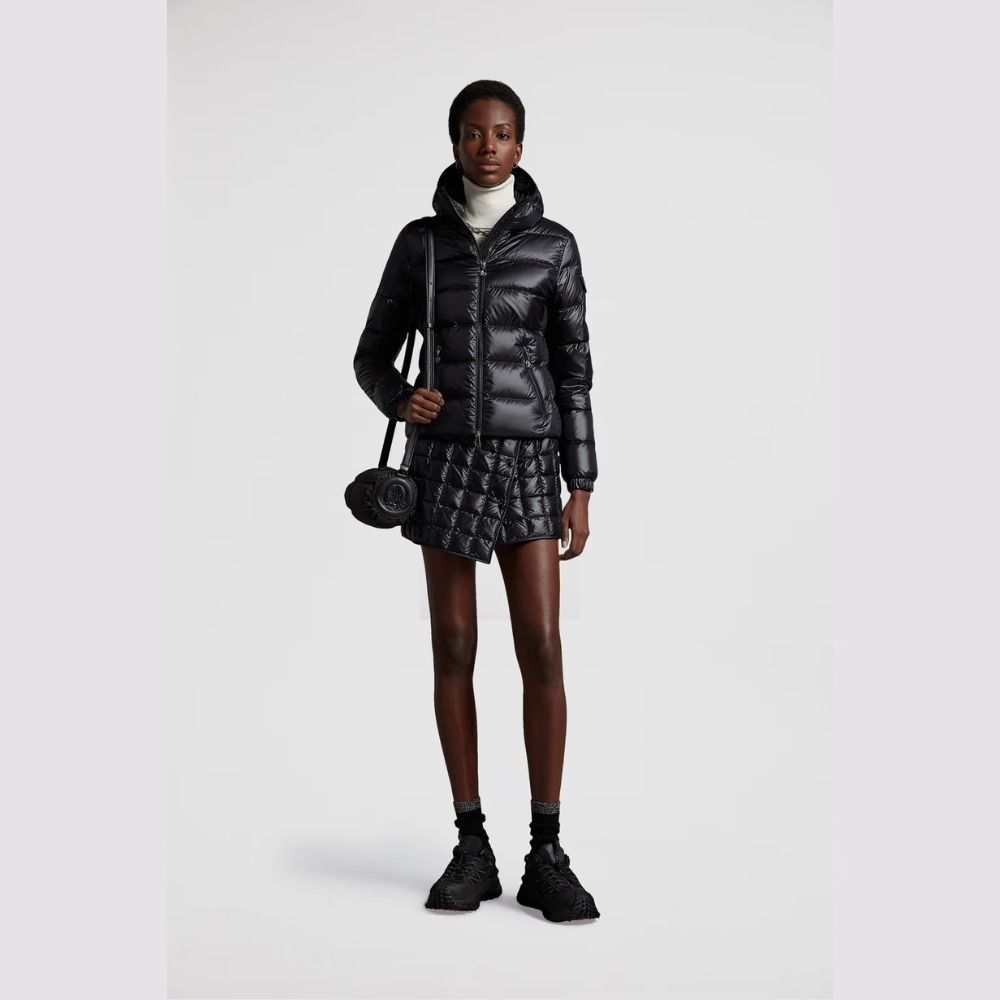【MONCLER】Black☆Gles ロゴパッチ Short ダウンジャケット MONCLER】Black☆Gles ロゴパッチ Short ダウンジャケット
