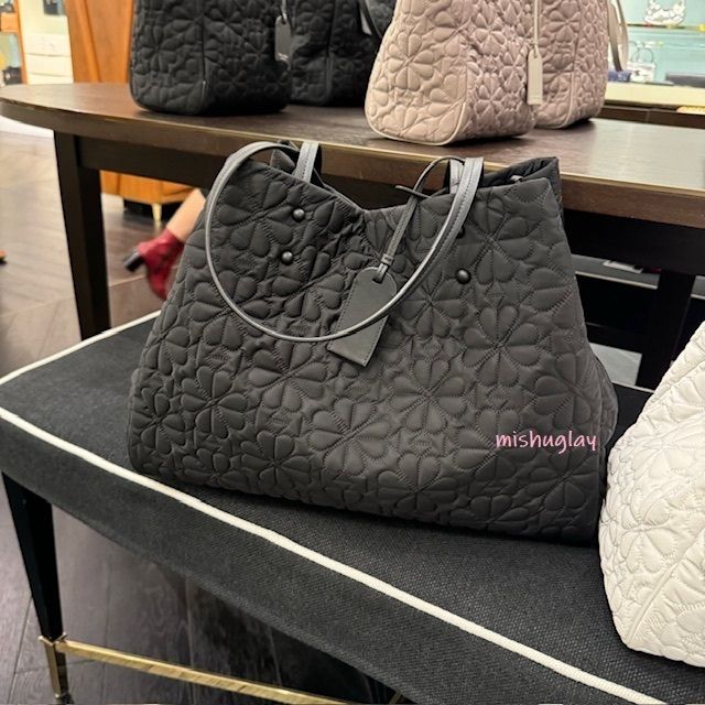 kate spade トートバッグ☆キルティングデザイン ナイロンバック