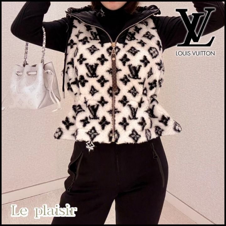 新作LV SKI♡モノグラム》LV テディペプラムジレ (Louis Vuitton