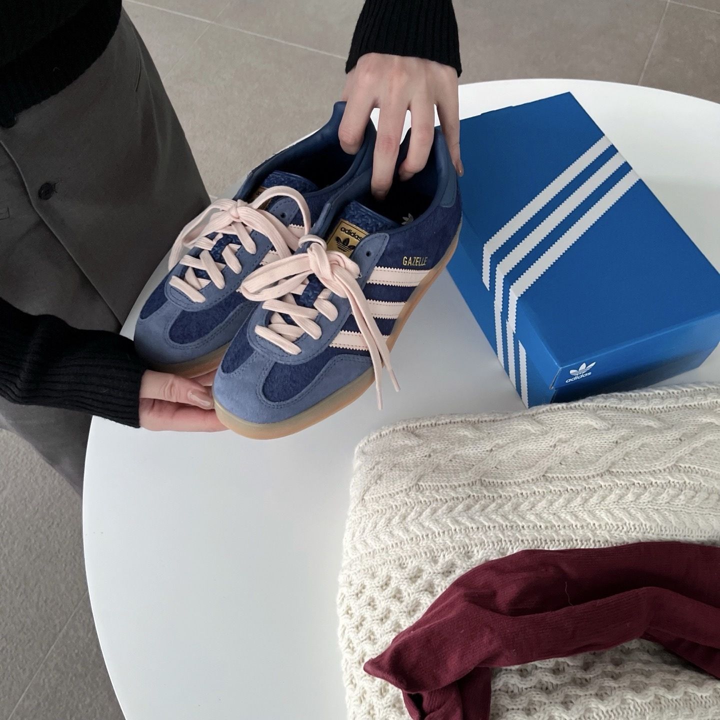 adidas【送料込】GAZELLE INDOOR JI0322 Adidas Originals Gazelle Indoor Fashion Men US Shoes Casual