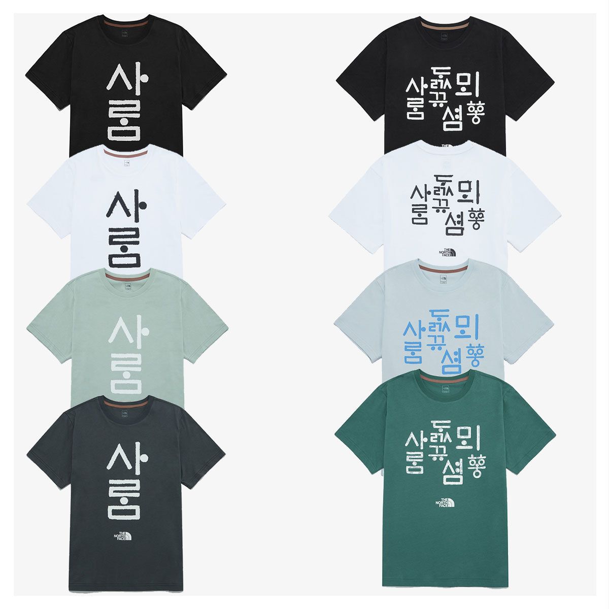 THE NORTH FACE TNF HANGEUL S/S R/TEE 6 4FT1331 (THE NORTH
