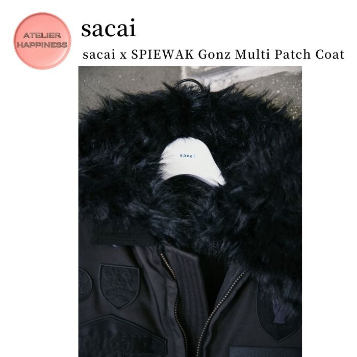 sacai】sacai x SPIEWAK Gonz Multi Patch コート (sacai/コート