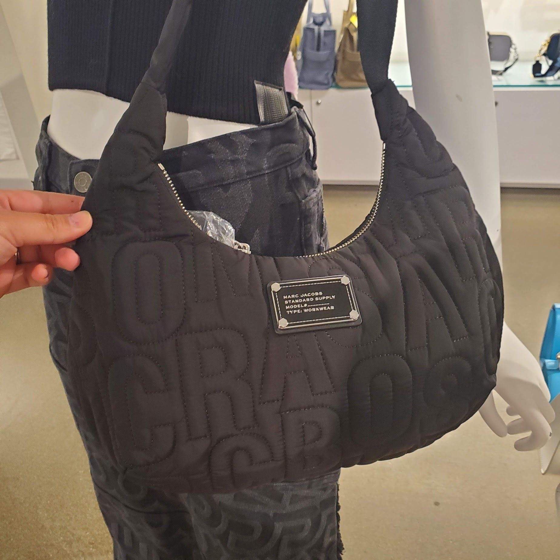 セール☆Marc Jacobsキルティングナイロンクロスボディバッグ MARC JACOBS マークジェイコブス バッグ ナイロン キルティング