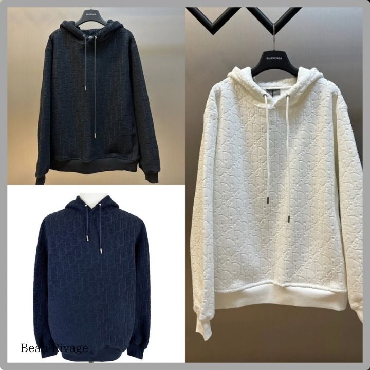 【お洒落】DIOR スウェットシャツ フード付き パーカー 国内即発 大人気【DIOR】CD ICON スウェットシャツ (Dior