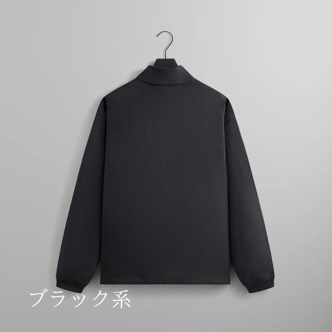 □KITH□ボンテッド マイクロスウェード トラックジャケット