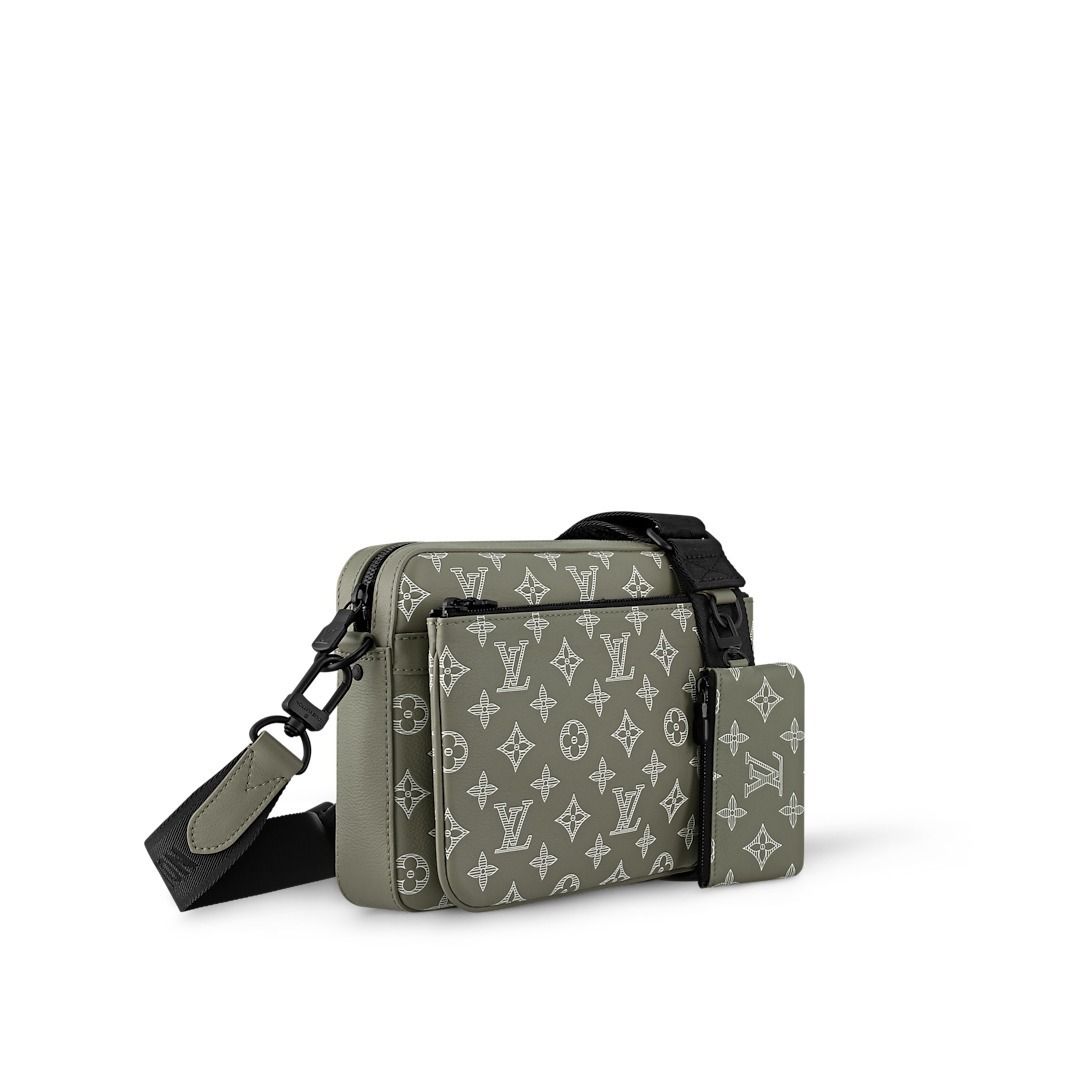【どんな場面も♪】LV★ショルダーバッグ トリオメッセンジャー どんな場面も♪】LV☆ショルダーバッグ トリオメッセンジャー