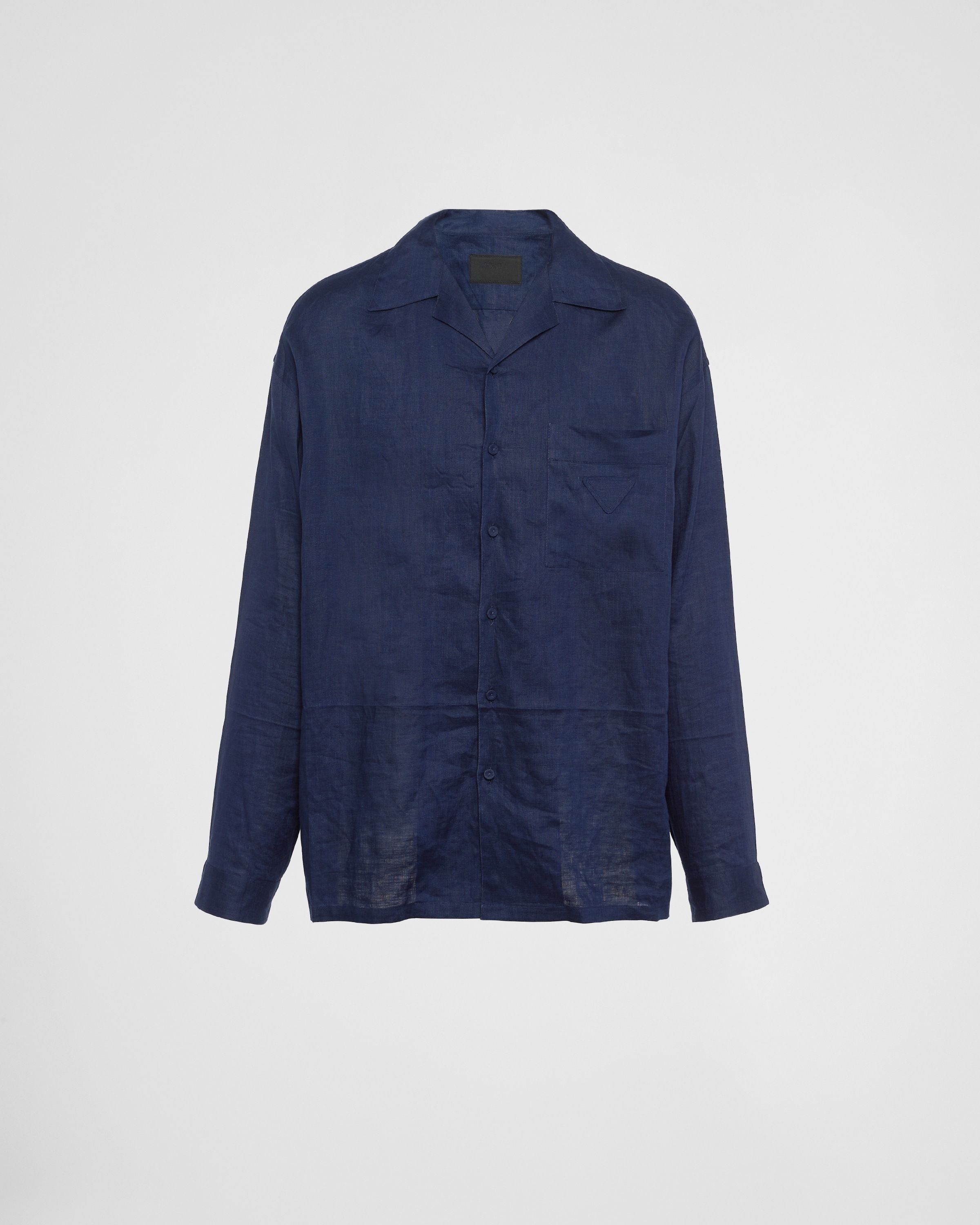 日本入手困難】プラダ Linen shirt シャツ (PRADA/シャツ