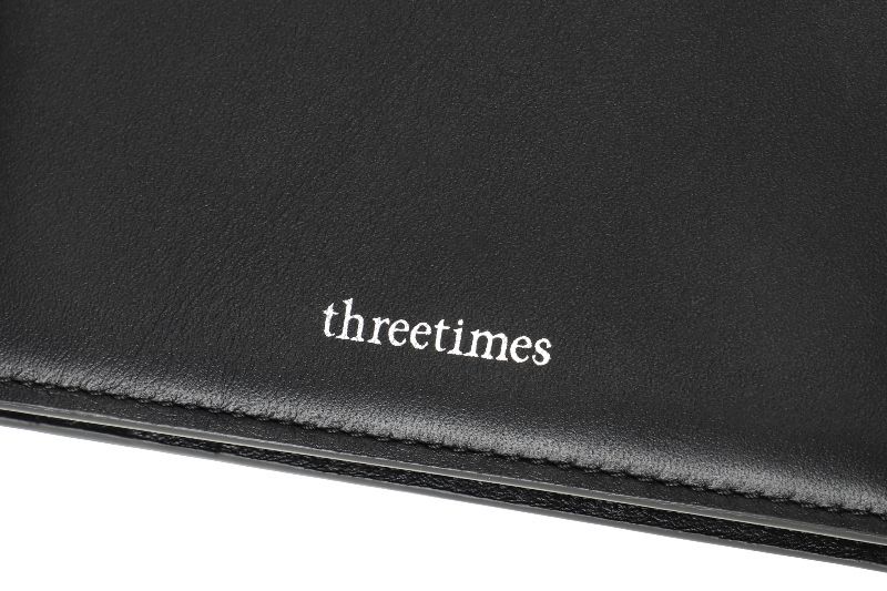 折りたたみ財布 threetimes Marshmallow fold wallet 4BNY359 正規品♥threetimes♥Marshmallow fold wallet (threetimes