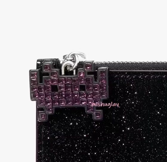 日本未入荷【Space Invaders X kate spade】コラボ スリム折財布 Space Invaders X kate spade】コラボ☆ スリム折財布 ☆ (kate