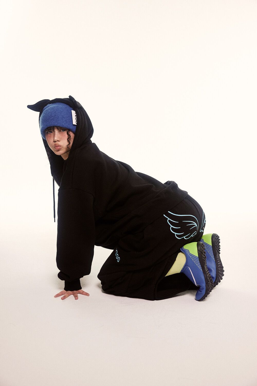 YEGG】24fw Wing hoodie (YEGG/パーカー・フーディ) 112355269