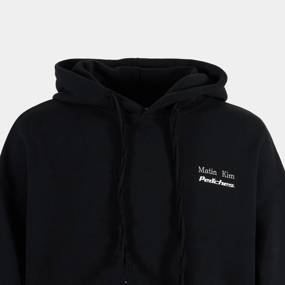 無料配送 ◇ Matin Kim ◇ Peaches LOGO GRAPHIC HOODY (Matin