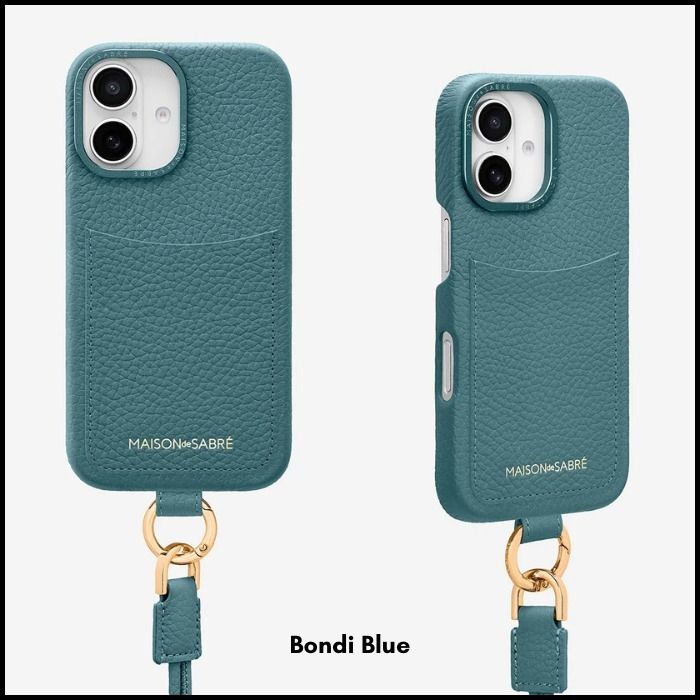 MAISON de SABRE*ストラップ付スマホケース iPhone16シリーズ