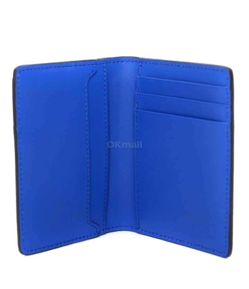 FENDI｜CARD HOLDERS (Shadow Diagonal leather card holder (FENDI/カードケース・名刺入れ)  7M0349AFCBF1Q10【BUYMA】