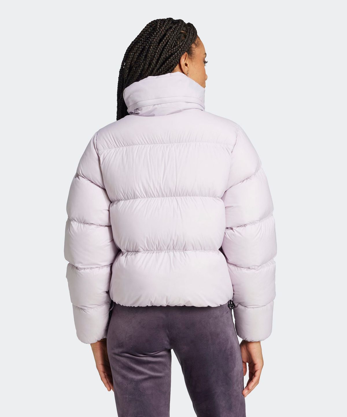 [ADIDAS] ダウンジャケット クロップ REGEN ラベンダー ADIDAS] ダウンジャケット クロップ REGEN ラベンダー (adidas