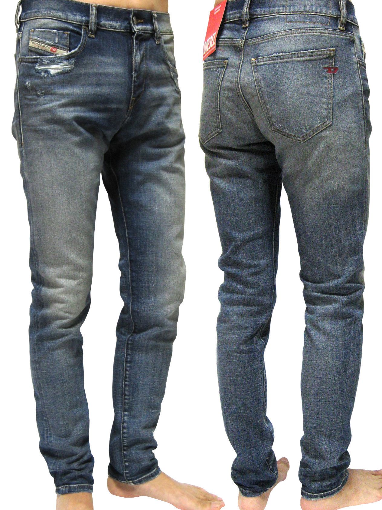 【大放出セール】 Diesel イタリア製 D-STRUKT ダメージ加工デニム W34 パンツ