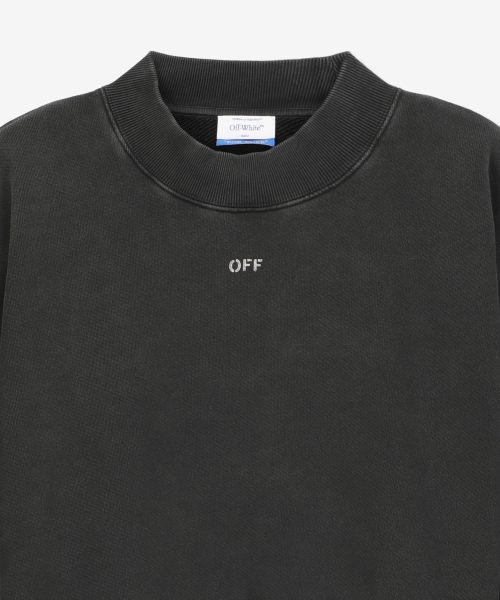 ☆Off-White☆ Matthew Sweatshirt Black OMBA070C99FLE0021077