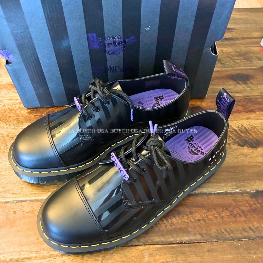 コラボ【Dr.Martens×Wednesday】1461 BEX ウェンズデーシューズ