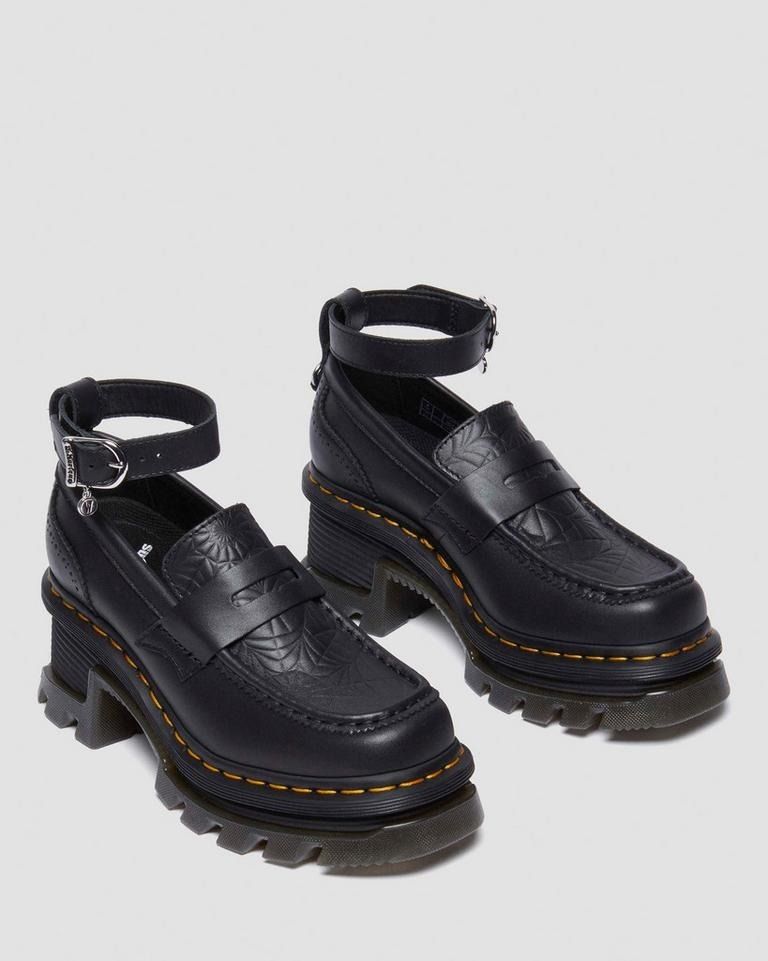 限定モデル☆Dr. Martens ウェンズデー ヒールローファー 可愛い