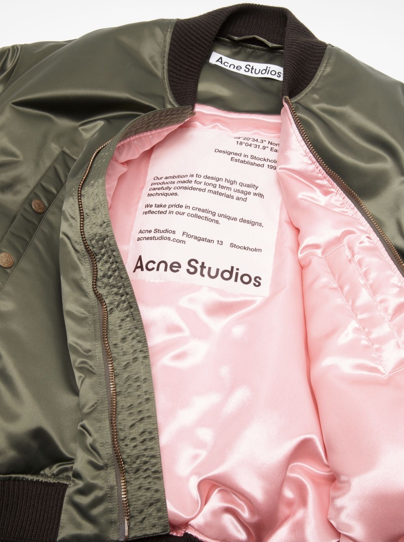 ACNE STUDIOS Men】フルイドトラックスーツジャケット | idealclasse