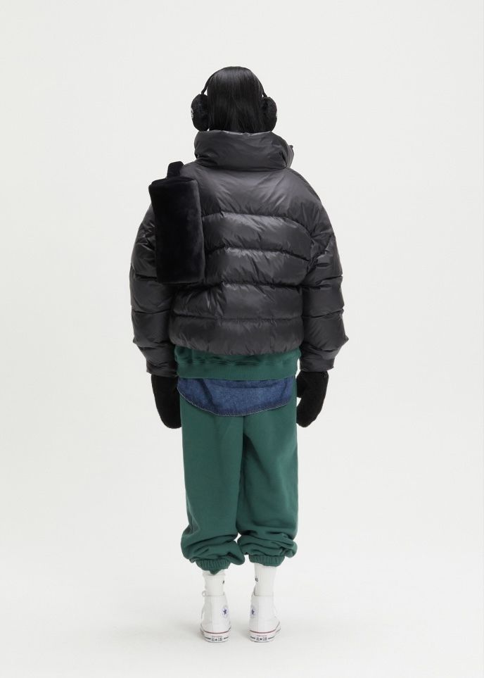 韓国EMIS エミス】LOGO JACQUARD EAR MUFF (RENEWAL) (EMIS