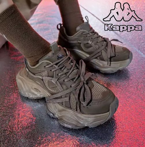 Kappa☆スニーカー 厚底 ダッドスニーカー ユニセックス KA1