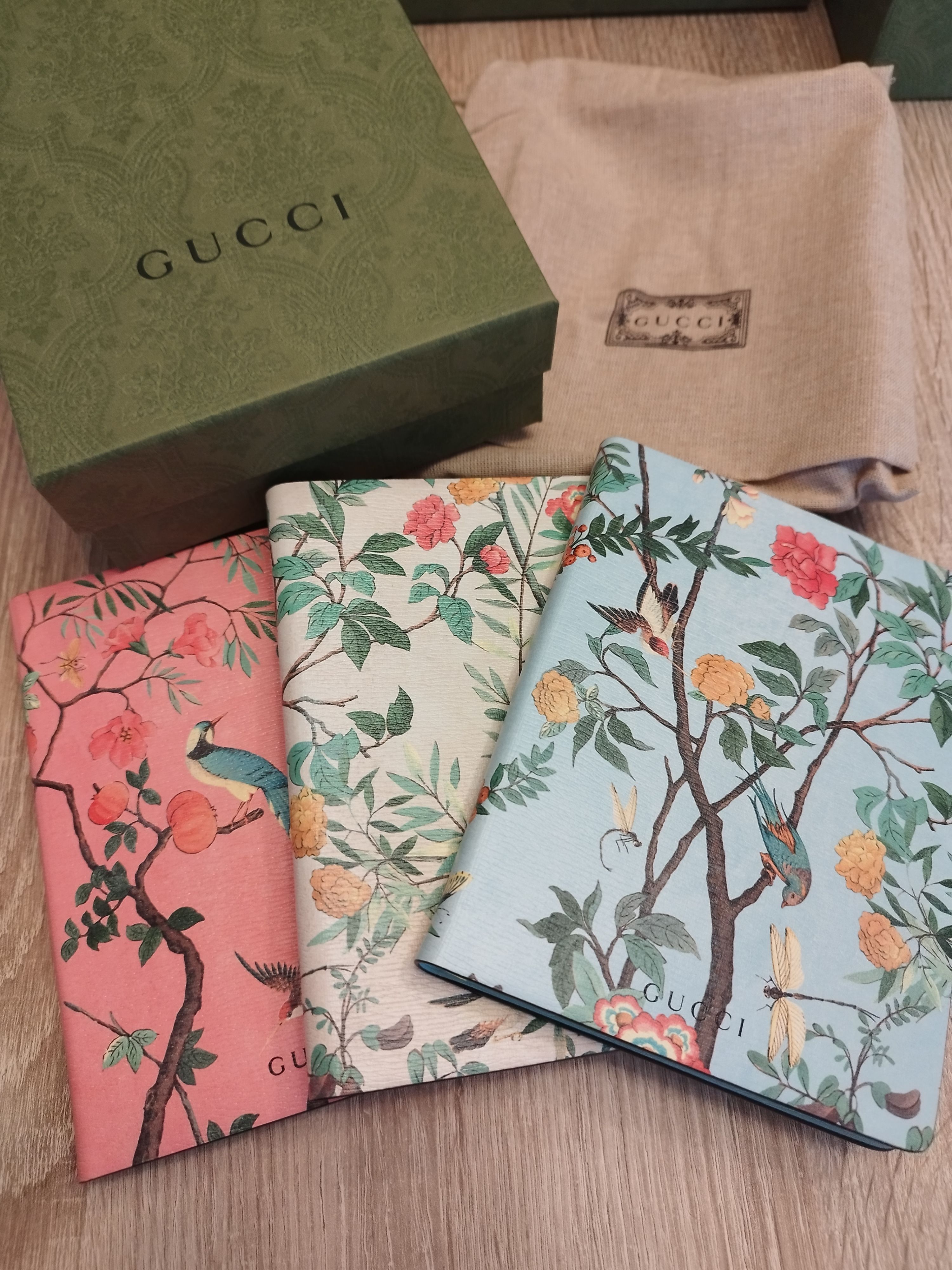 NEW Authentic Large GUCCI Lined Paper Notebook Journal GG