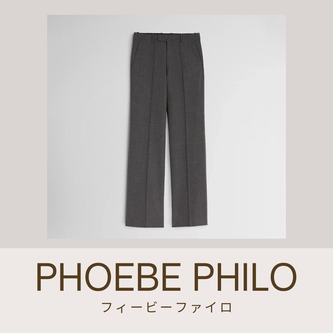 セリーヌ フィービー期 レザー切り替え ダッフルコート ネイビー