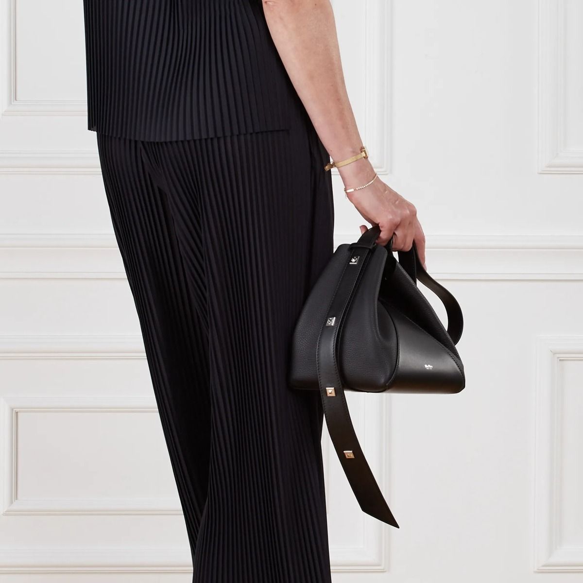 Max Mara】MMBUCKETS◇カーフレザー スモール バケット バッグ