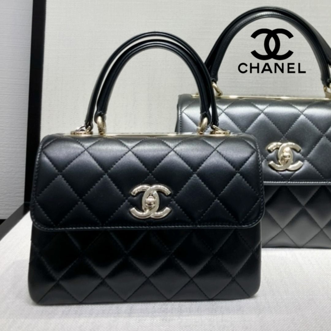 【持ってるだけでエレガント♡】 ミニバッグCHANEL 新作/エレガント】CHANELトップハンドル ミニ フラップ バッグ