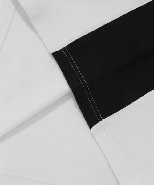 ☆COVERNAT☆ Arch Logo Half Zip-up Man to Man White