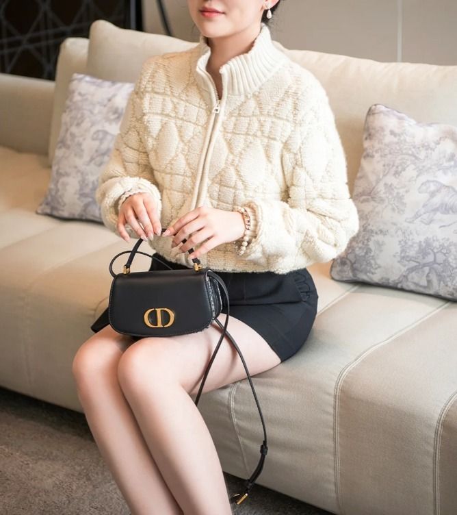 DIOR 30 Montaigne Avenue トップハンドルバッグ スモール Dior 】30 Montaigne Avenue スモール トップハンドル バッグ
