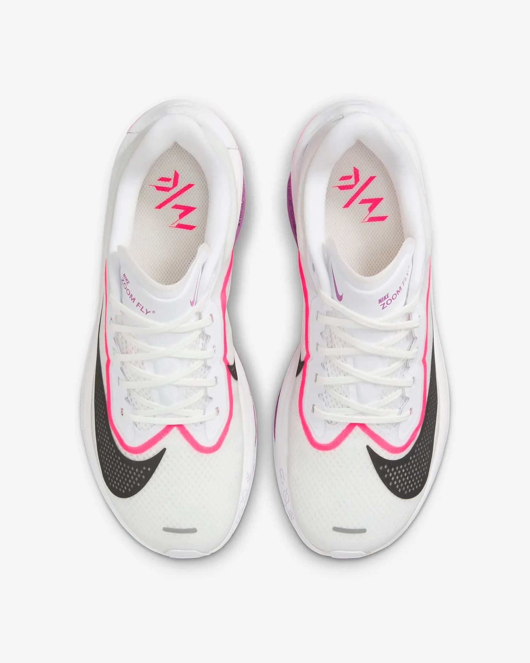 ◆正規品◆NIKE ZOOM FLY 6 WHITE VIVID GRAPE(W)◆関税込◆人気 Nike Zoom Fly 6 White Vivid Grape Hyper Pink FN8454-101 US