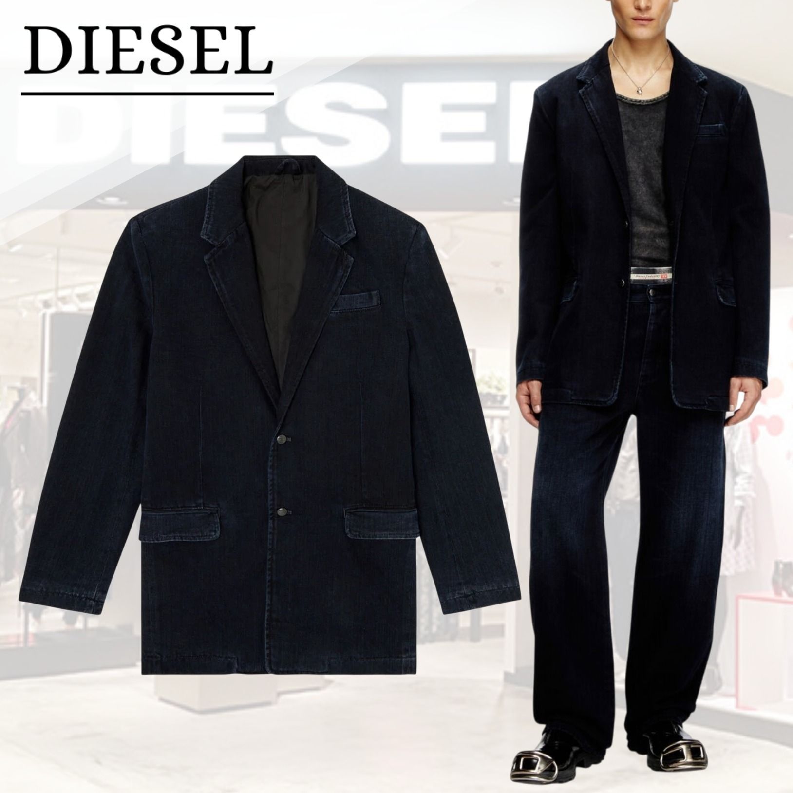 DIESEL ディーゼル ボンバージャケット MA-1 ブルゾン 00SV4Q