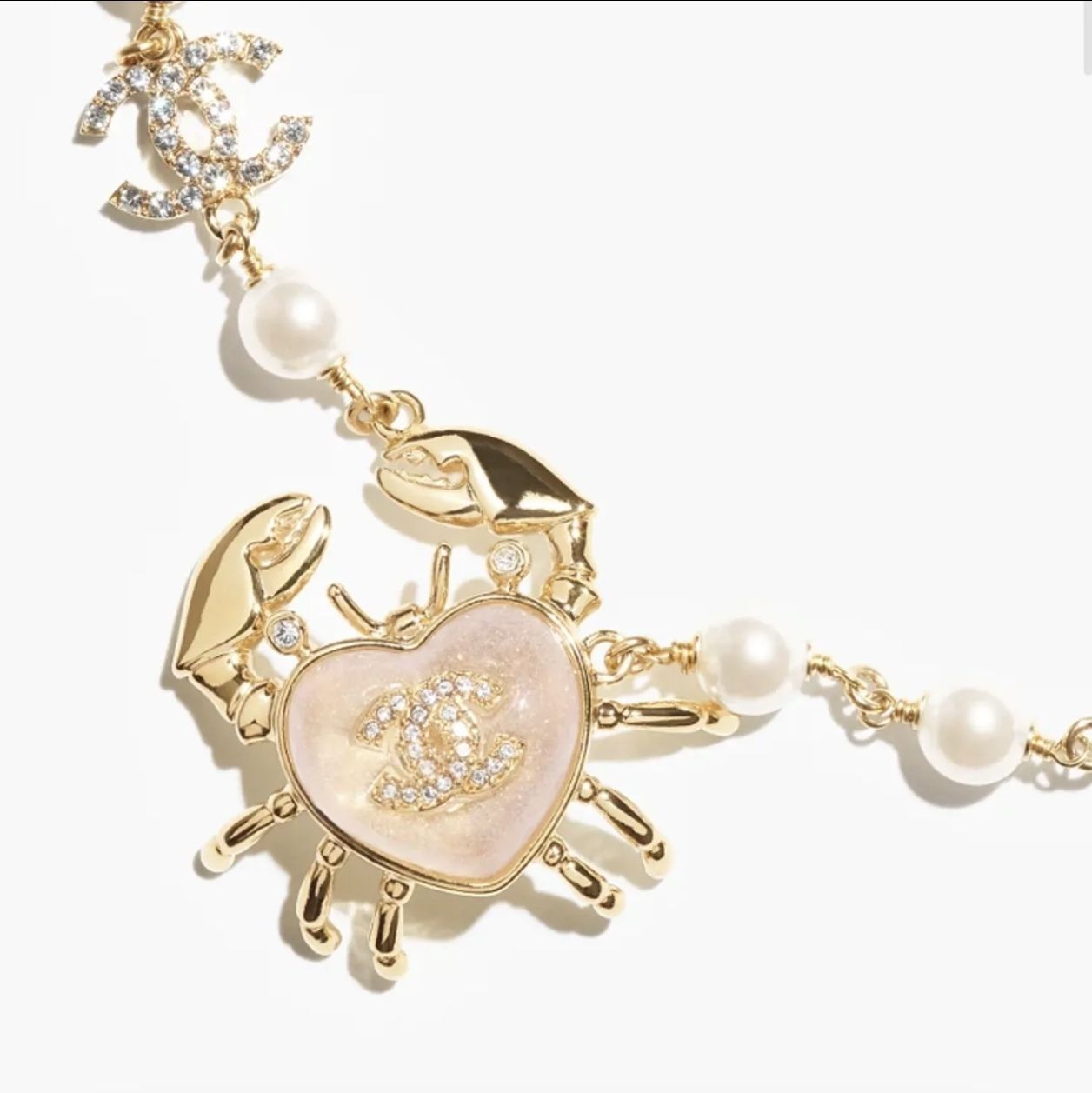 ☆キュート☆【CHANEL】シャネル ネックレス キュートな蟹モチーフ♪】CHANELシャネル ネックレス (CHANEL